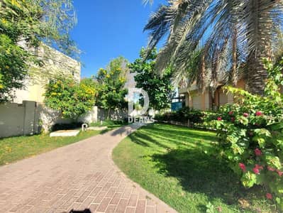 4 Bedroom Villa for Rent in Al Reef, Abu Dhabi - Single Row! Fully Furnished 4 BR Garden View