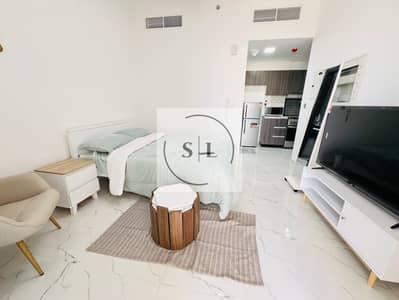 Studio for Rent in Dubai Residence Complex, Dubai - Brand new apartment | Fully Furnished studio | Rent 45K | Open view with balcony |