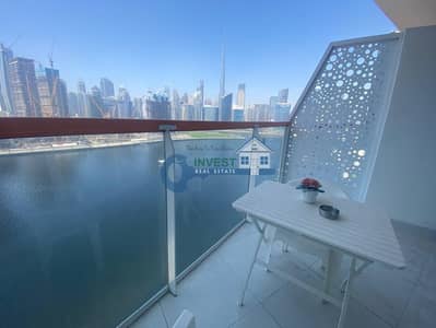 WELL MANTAINED FURNISHED  STUDIO WITH  BURJ/ CANAL VIEW