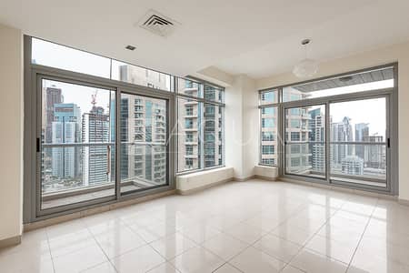 2 Bedroom Apartment for Rent in Dubai Marina, Dubai - Exclusive | High Floor | Marina and Sea View