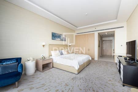 朱美拉棕榈岛， 迪拜 单身公寓待租 - 位于朱美拉棕榈岛，棕榈大厦 的公寓 139999 AED - 8839095