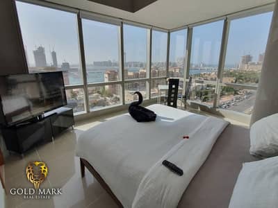 شقة 3 غرف نوم للايجار في دبي مارينا، دبي - شقة في أوشن هايتس،دبي مارينا 3 غرف 266000 درهم - 8839256