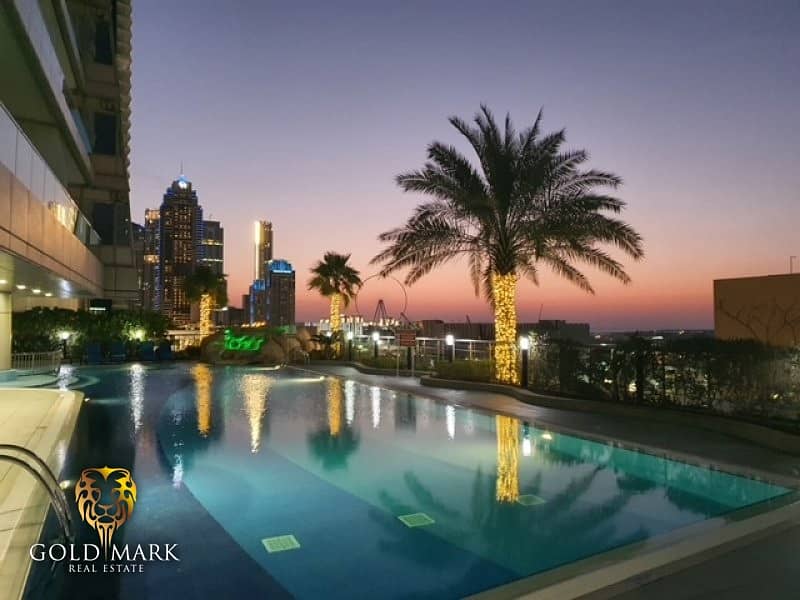 位于迪拜码头，海洋塔楼 3 卧室的公寓 266000 AED - 8839256