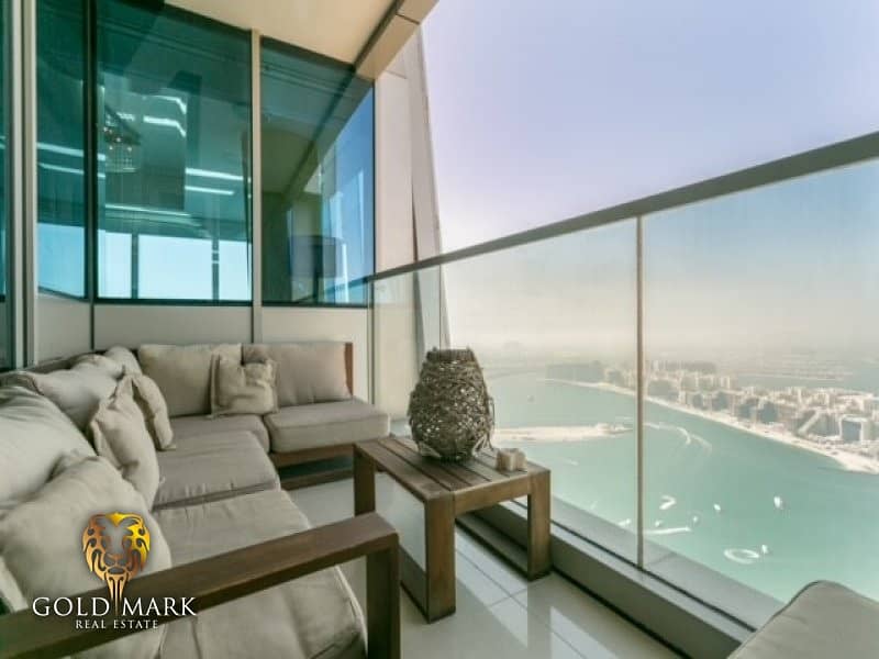 位于迪拜码头，海洋塔楼 2 卧室的公寓 550000 AED - 8839394