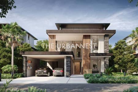 4 Bedroom Villa for Sale in Tilal Al Ghaf, Dubai - The Haven - The Modernist - Back View. jpg