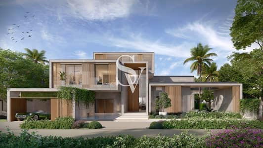 6 Bedroom Villa for Sale in Tilal Al Ghaf, Dubai - Sprawling Waterfront Mansion | Move In 2025