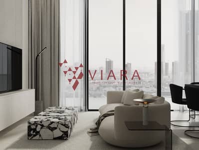 3 Bedroom Apartment for Sale in Jumeirah Village Triangle (JVT), Dubai - Render_Sonate Residences_3BR LIVING AREA VW2. jpg