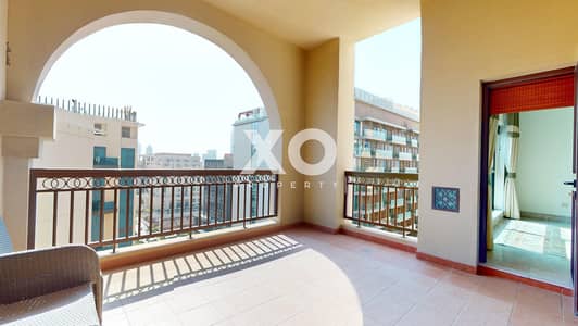 2 Bedroom Apartment for Rent in Palm Jumeirah, Dubai - Vacant Now | Burj Al Arab View | Close to Mall