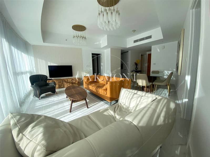 位于迪拜码头，波澜大厦，波澜大厦A座 2 卧室的公寓 2400000 AED - 8631661
