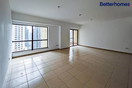 2 Bedroom Flat for Rent in Jumeirah Beach Residence (JBR), Dubai - Vacant | Unfurnished | Marina View