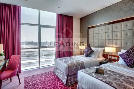 2 Cпальни Апартамент в аренду в Бизнес Бей, Дубай - 2 BR - Al Khail View. jpg