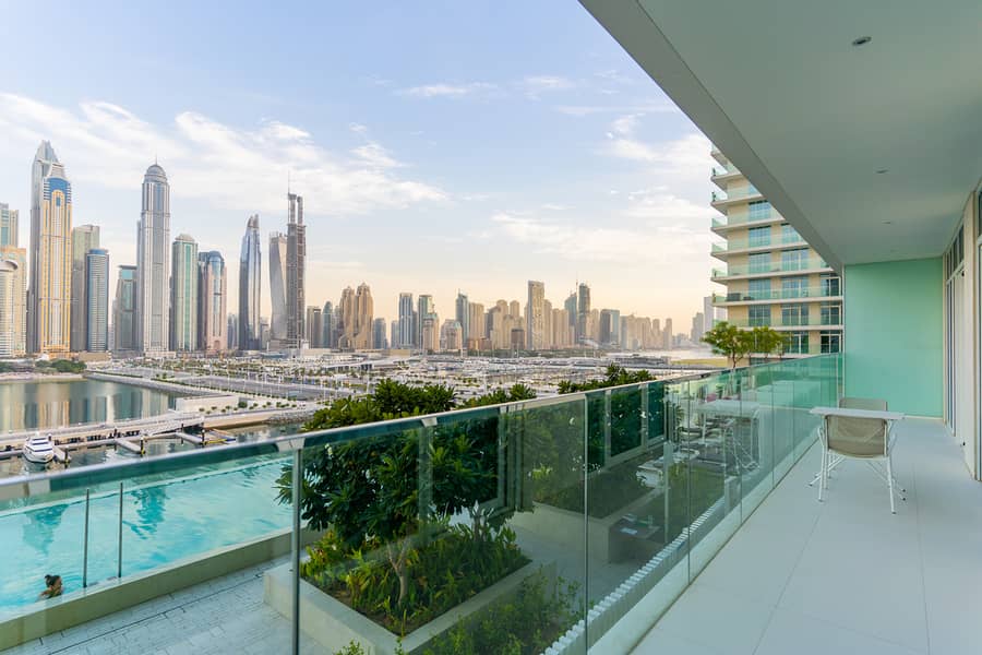 شقة في سانرايز باي،إعمار الواجهة المائية،دبي هاربور‬ 2 غرف 325000 درهم - 8841155