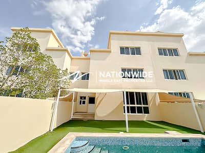 4 Bedroom Villa for Rent in Khalifa City, Abu Dhabi - Stunning Villa|Private Pool&Garden|Best Community