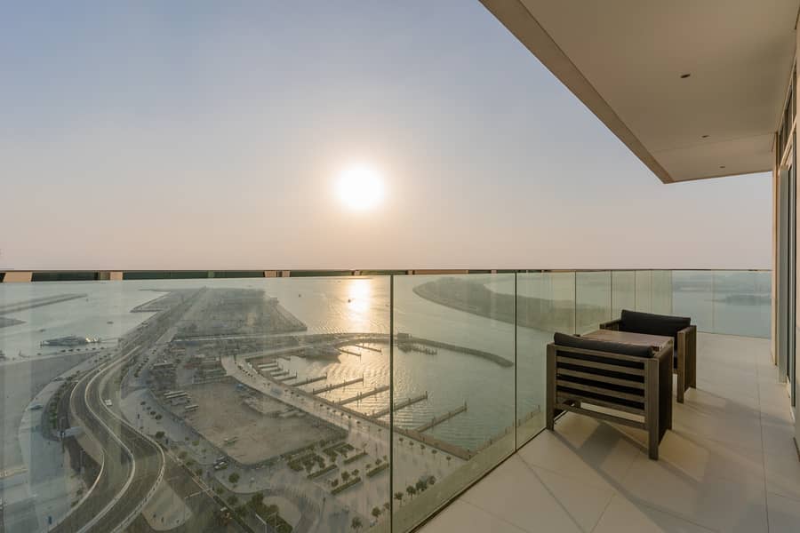 位于迪拜港，艾玛尔海滨社区，日出海湾公寓 2 卧室的公寓 330000 AED - 8841277