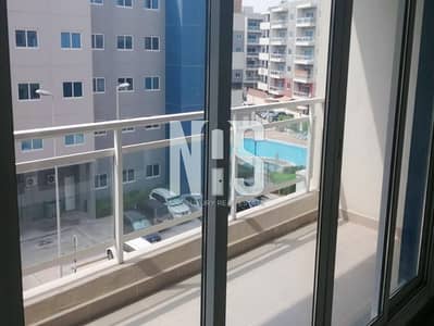 2 Bedroom Apartment for Sale in Al Reef, Abu Dhabi - Exclusive Investment Gem | Luxe 2BR with Panoramic Pool View Balcony