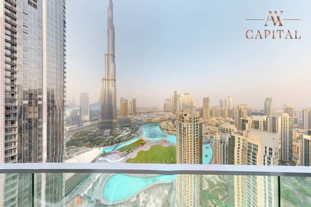 3 Bedroom Apartment for Sale in Downtown Dubai, Dubai - Burj and Fountain View | High Floor | Vacant