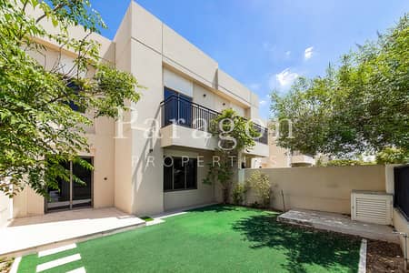 3 Bedroom Townhouse for Rent in Town Square, Dubai - Close to Pool | Single Row | Unfurnished
