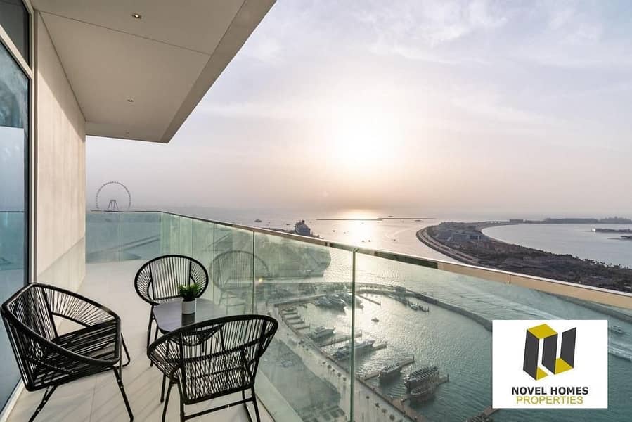 位于迪拜港，艾玛尔海滨社区，日出海湾公寓 2 卧室的公寓 280000 AED - 8837714