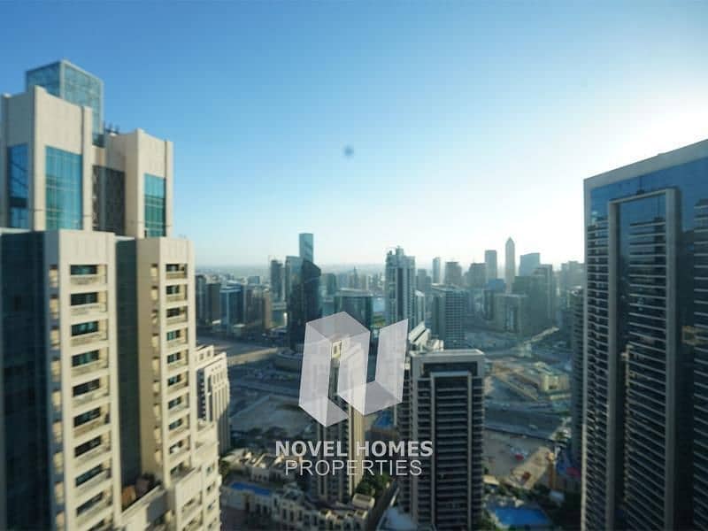 High Floor | Business Bay View | Fully Furnished