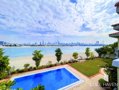 6 Bedroom Villa for Rent in Palm Jumeirah, Dubai - Super High Number l Signature Villa