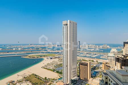 1 Bedroom Flat for Rent in Jumeirah Beach Residence (JBR), Dubai - Lovely 1 bed | Spectacular sea view | Large layout