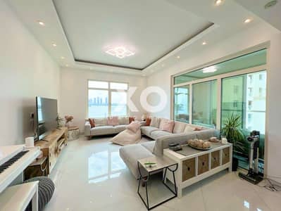 朱美拉棕榈岛， 迪拜 3 卧室单位待租 - 位于朱美拉棕榈岛，海滨公寓，贾什法尔卡公寓 3 卧室的公寓 320000 AED - 8842105