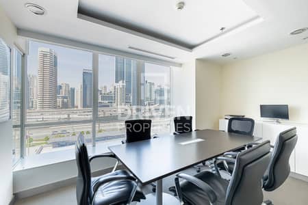 Office for Rent in Jumeirah Lake Towers (JLT), Dubai - Fully Furnished and Close to Metro | DMCC