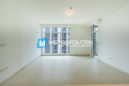 3 Bedroom Flat for Rent in Al Reem Island, Abu Dhabi - Vacant 3BR+M | Partial Sea View | High Floor