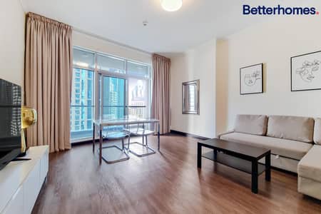 1 Bedroom Flat for Rent in Dubai Marina, Dubai - High Floor | Fully Furnished | Chiller Free