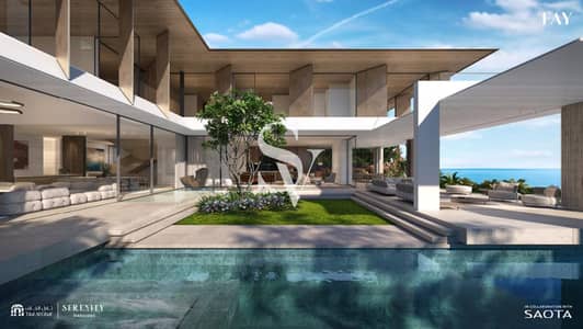 7 Bedroom Villa for Sale in Tilal Al Ghaf, Dubai - LAGOON FRONT | LUXURY | WITH JAPANESE TEA ROOM