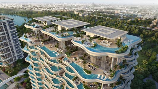 بنتهاوس 5 غرف نوم للبيع في الوصل، دبي - بنتهاوس في كازا كانال،الوصل 5 غرف 62500000 درهم - 8842652