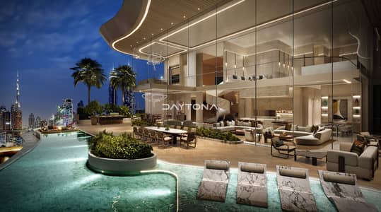 5 Bedroom Flat for Sale in Al Wasl, Dubai - Duplex Sky Villa | Canal View | Handover Q1 2026