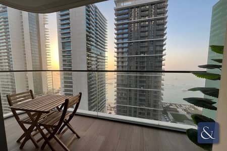 1 Bedroom Flat for Rent in Dubai Harbour, Dubai - EMAAR Beachfront | 1 Bedroom | Furnished