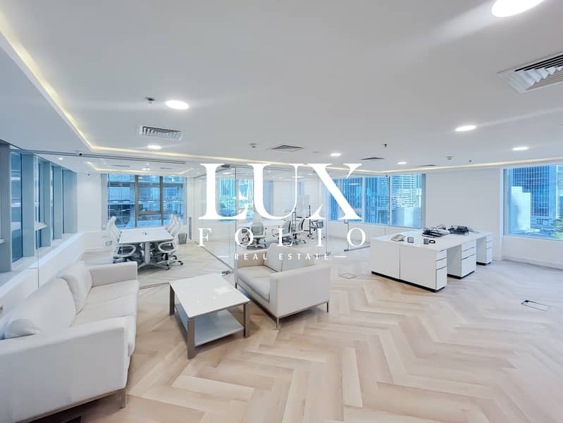 Furnished Office | Newly Fitted | Burj Views