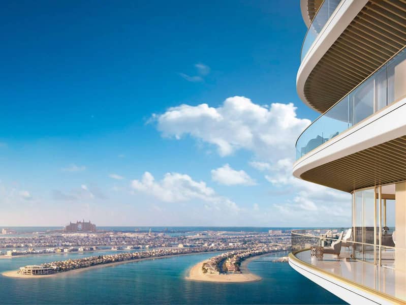 位于迪拜港，艾玛尔海滨社区，碧海蓝天塔楼 3 卧室的公寓 9700000 AED - 8843182