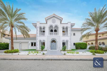7 Bedroom Villa for Rent in Palm Jumeirah, Dubai - 7 Beds | Serviced | Upgraded