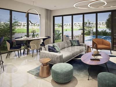 5 Bedroom Villa for Sale in DAMAC Hills, Dubai - Golf Course View | Genuine Resale | G+2 | High-End