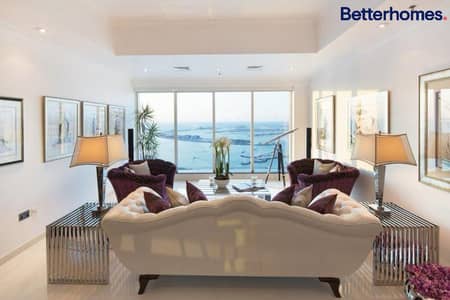 4 Bedroom Apartment for Rent in Dubai Marina, Dubai - One Of A Kind | Full Palm + Sea View | Luxury Unit