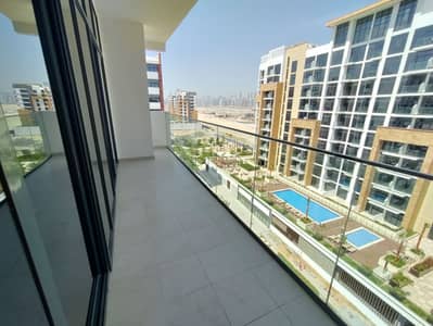 2 Bedroom Apartment for Rent in Meydan City, Dubai - Chiller free! Partial Lagoon View! Brand New 2BR with 2 balconies! Kitchen Appliances