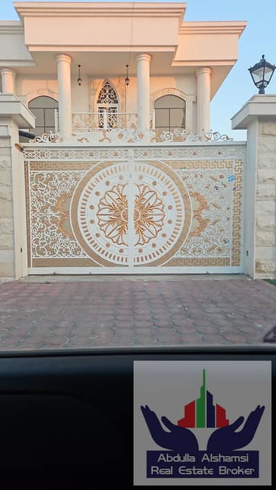 Brand new 5 bhk villa luxurious hall rooms just in 180k near sharjah new beach al Riffa.