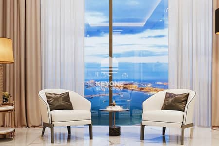 شقة 1 غرفة نوم للبيع في دبي هاربور‬، دبي - إطلالة على البحر | المعيشة الفاخرة | وحدة إعادة البيع