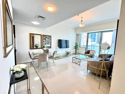 شقة 1 غرفة نوم للايجار في دبي مارينا، دبي - شقة في أوشن هايتس،دبي مارينا 1 غرفة 110000 درهم - 8845078