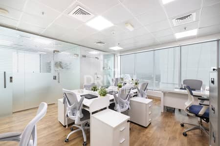 Office for Rent in Business Bay, Dubai - Furnished and Fitted Office | Well-managed