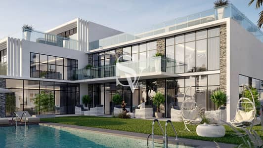 6 Bedroom Villa for Sale in DAMAC Hills, Dubai - Private Pool |Pool View |Large Layout |Corner Plot