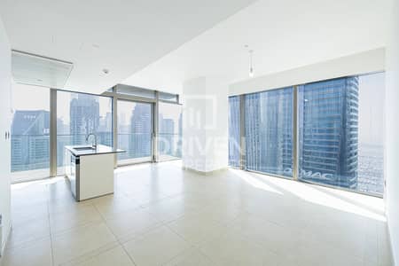2 Bedroom Flat for Rent in Dubai Marina, Dubai - High Floor Apt | Vacant with Full Marina View