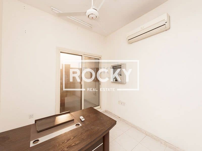 REDUCED RENT!!  Office with Split A/C  & Semi-Fitted  in Deira