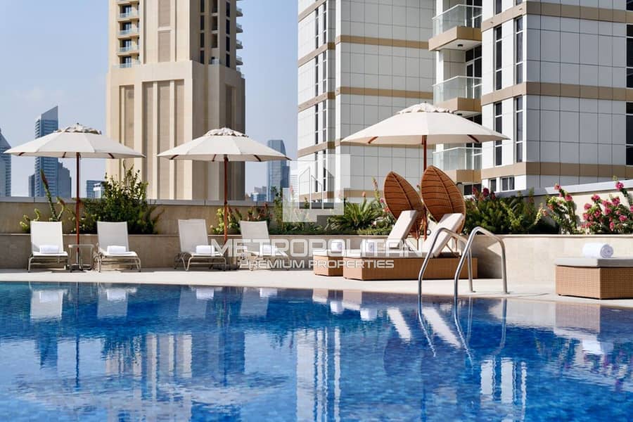 Апартаменты в отеле в Дубай Даунтаун，Отель-апартаменты Мовенпик Даунтаун, 2 cпальни, 230000 AED - 8727117