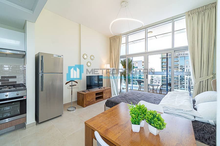 Newly Listed | Premium Studio | Fully Furnished