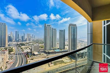 1 Bedroom Apartment for Rent in Downtown Dubai, Dubai - Elevated floor - Fantastic view - Avail in May
