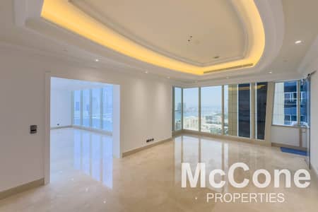 4 Bedroom Flat for Rent in Dubai Marina, Dubai - Panoramic Views | Renovated | Vacant